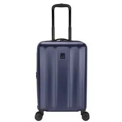 Skyline Hardside Carry On Spinner Suitcase - Navy Peony