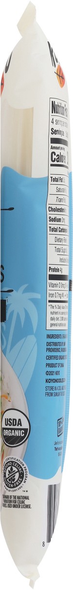 slide 7 of 9, Koyo White Organic Rice Noodles 8 oz, 8 oz