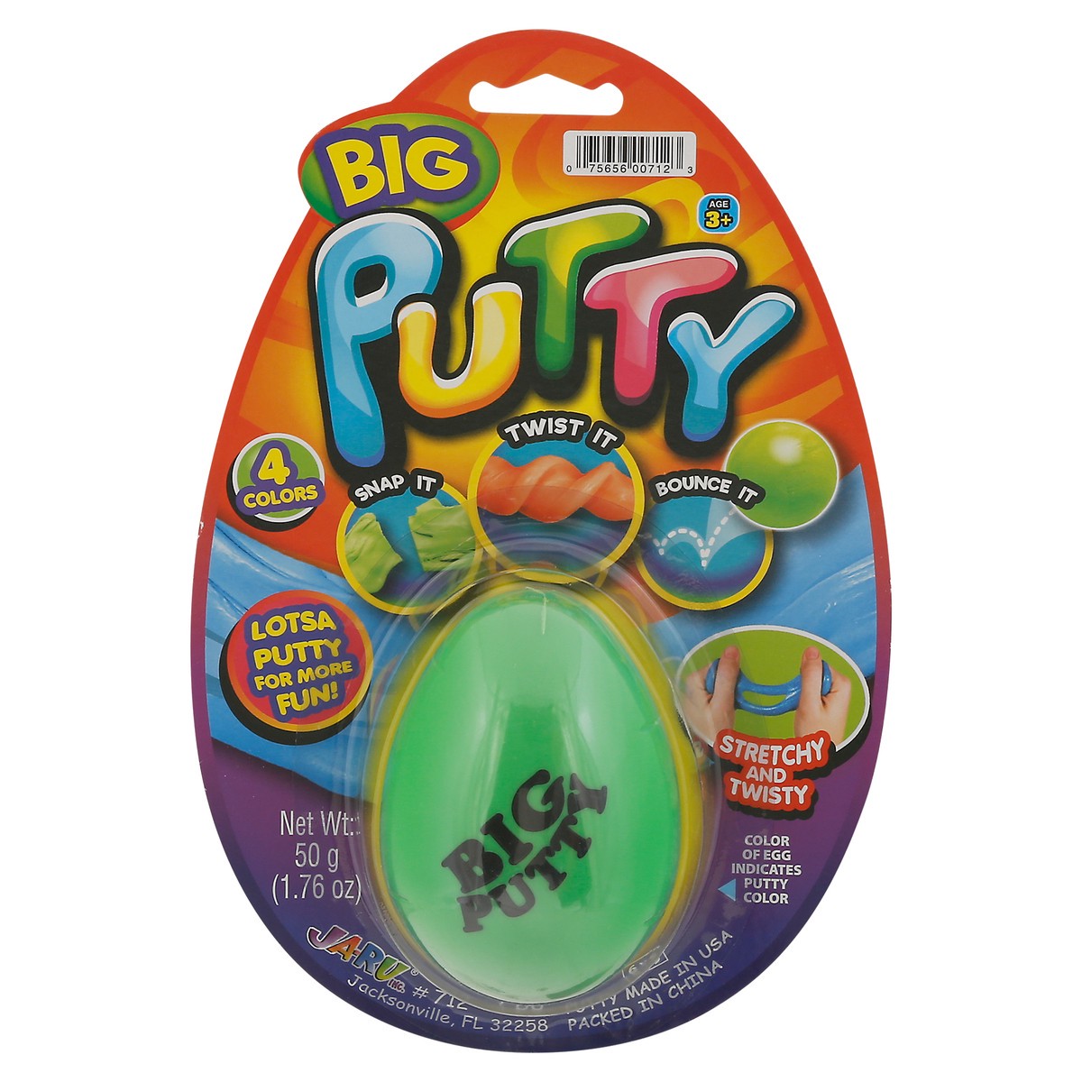 slide 1 of 9, Ja-Ru Seasonal Essentials Big Putty, 1 ct