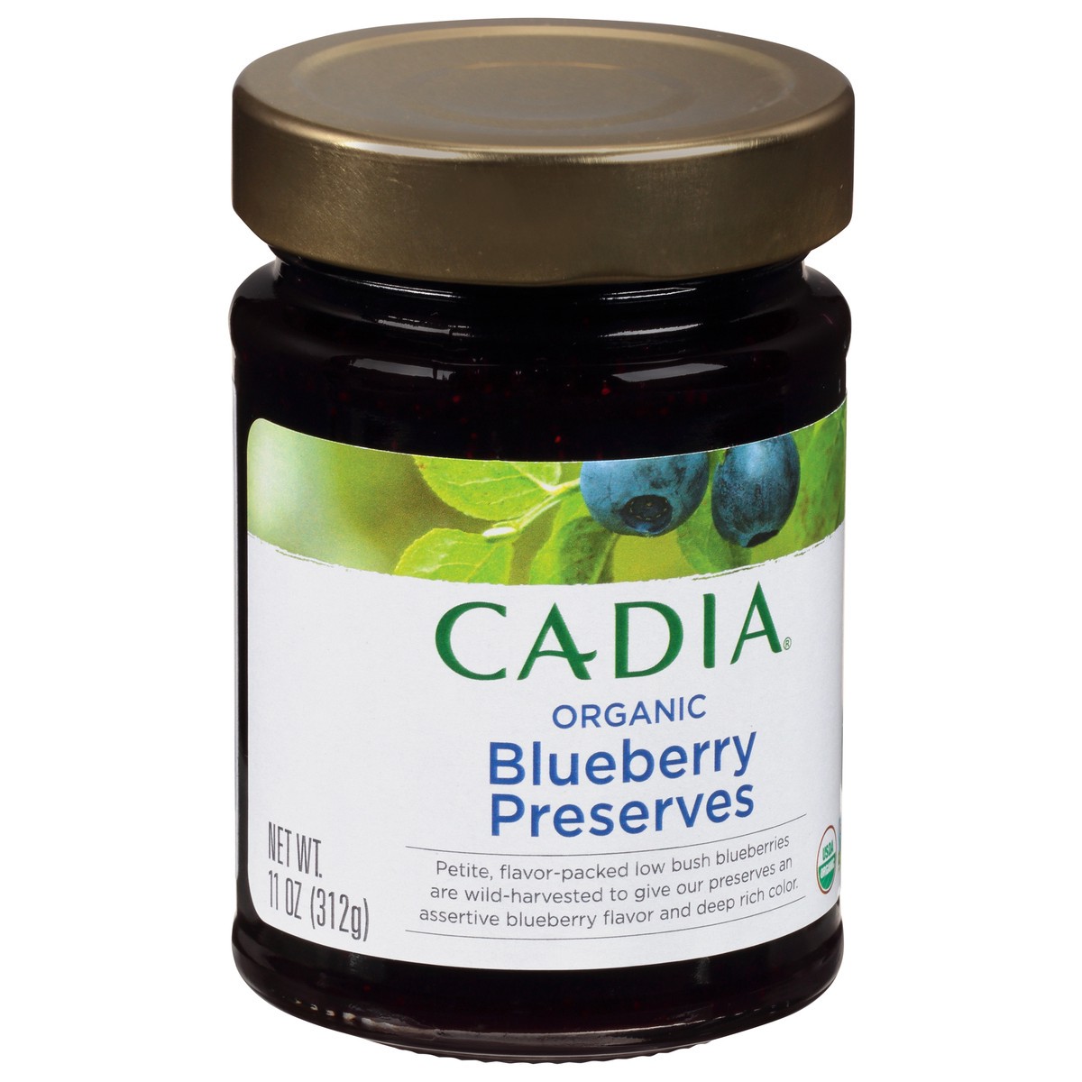 slide 3 of 14, Cadia Organic Blueberry Preserves 11 oz, 11 oz