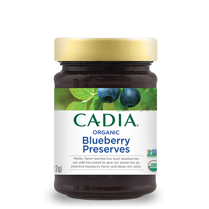 slide 1 of 1, Cadia Organic Blueberry Preserves, 11 oz