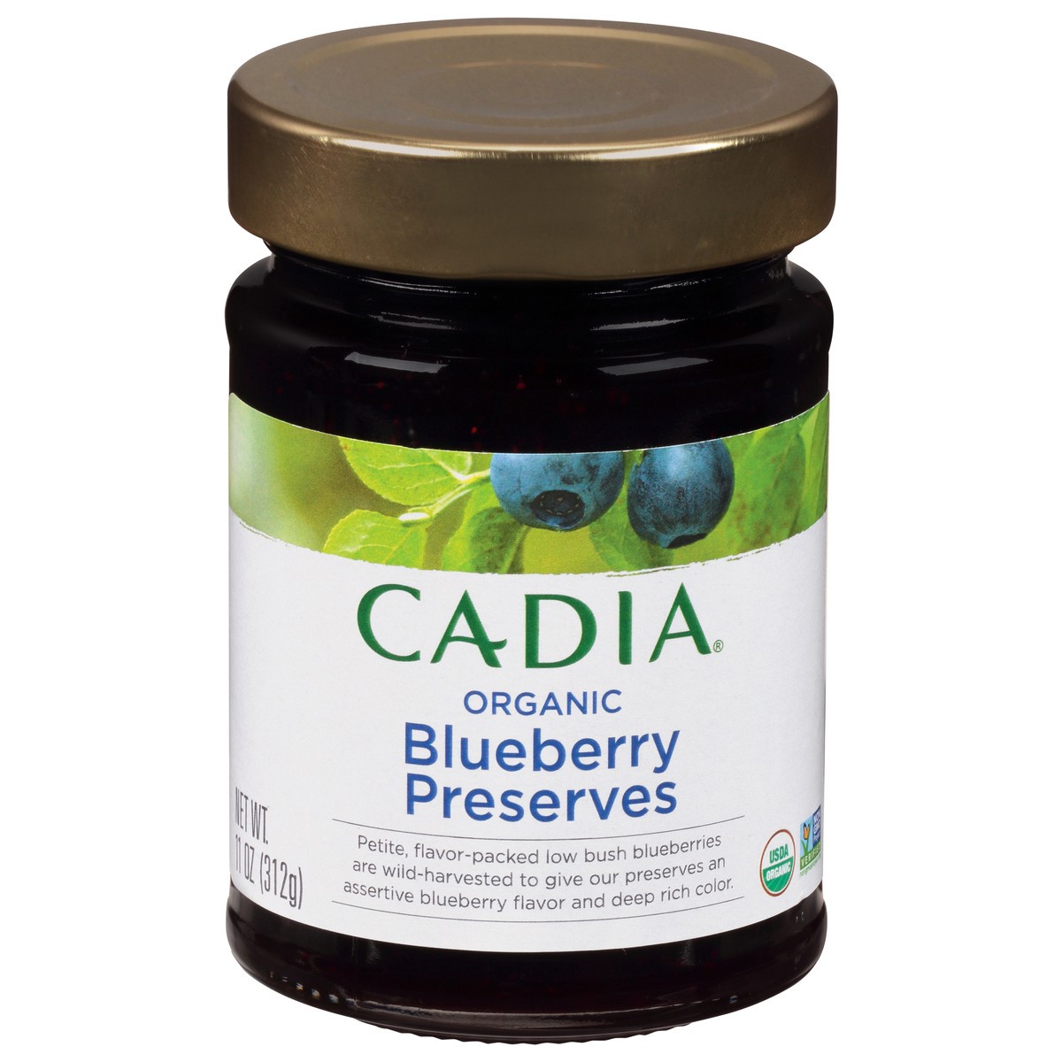 slide 9 of 14, Cadia Organic Blueberry Preserves 11 oz, 11 oz
