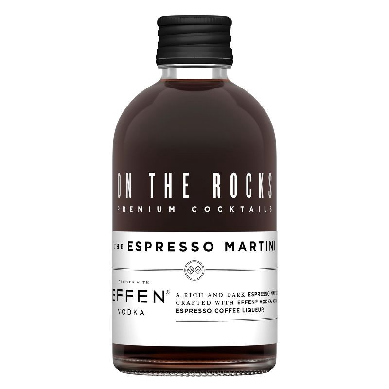 slide 1 of 7, On The Rocks Premium Cocktails On The Rocks OTR Espresso Martini Cocktail - 375ml Bottle, 375 ml