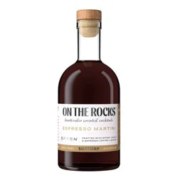 On The Rocks Premium Cocktails On The Rocks OTR Espresso Martini Cocktail - 375ml Bottle