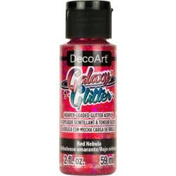 Deco Art Galaxy Glitters Red Nebula 2oz