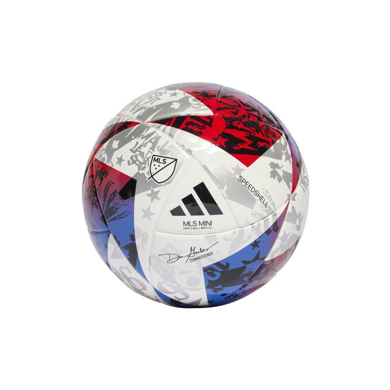 slide 2 of 4, Adidas MLS Size 1 Mini Sports Ball, 1 ct