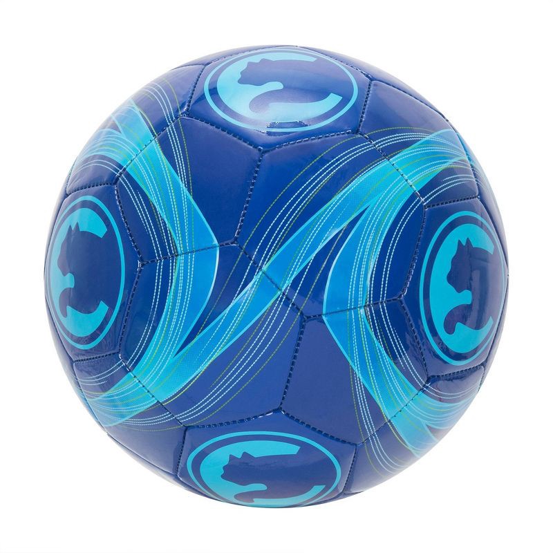 slide 2 of 3, ProCat by Puma Cyclone Size 4 Sports Ball - Blue, 1 ct