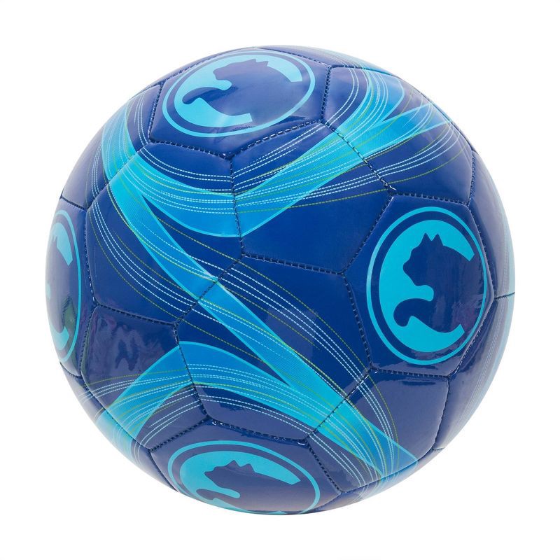 slide 3 of 3, ProCat by Puma Cyclone Size 4 Sports Ball - Blue, 1 ct