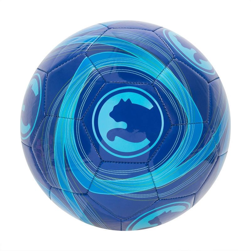 slide 1 of 3, ProCat by Puma Cyclone Size 4 Sports Ball - Blue, 1 ct