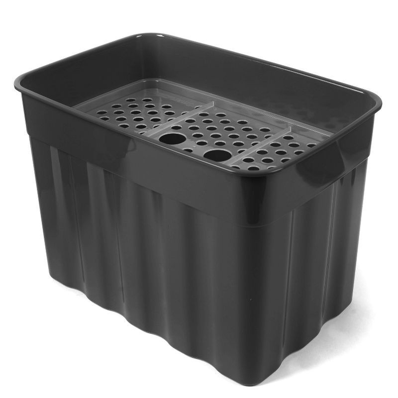 slide 8 of 18, Titan by Arctic Zone Deep Freeze Zipperless Hardbody 20qt Cooler - Sharkskin Gray, 20 qt