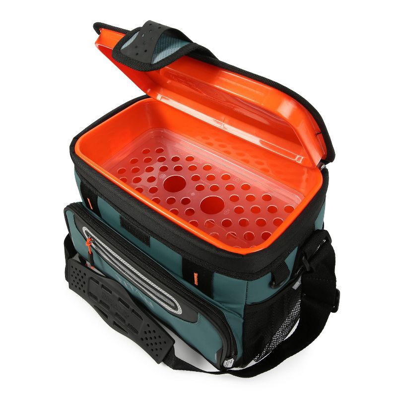 slide 4 of 15, Titan by Arctic Zone Deep Freeze Zipperless Hardbody 8qt Cooler - Jungle Hunt, 8 qt