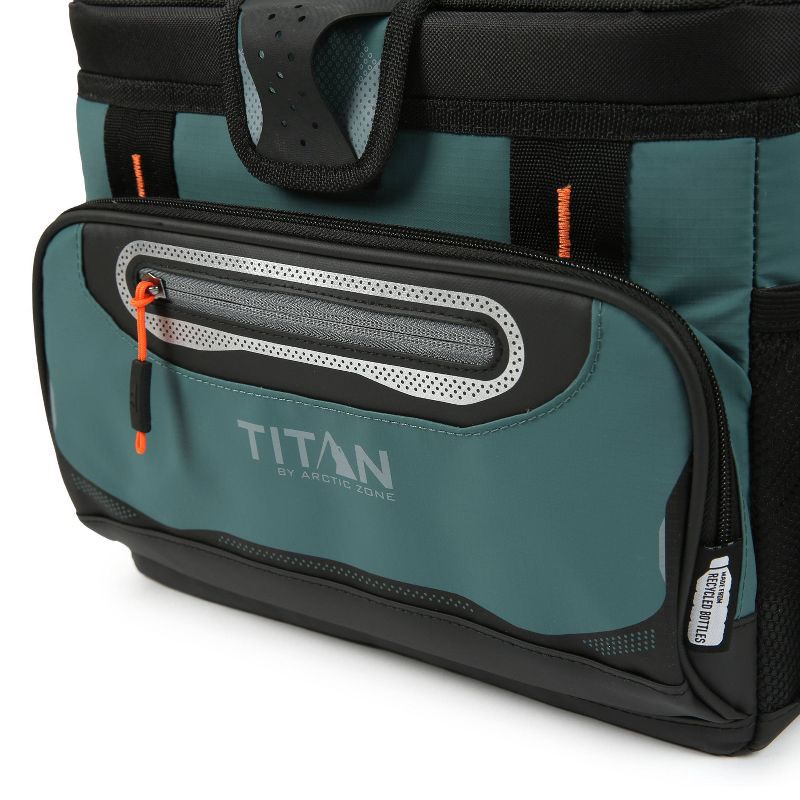 slide 6 of 15, Titan by Arctic Zone Deep Freeze Zipperless Hardbody 8qt Cooler - Jungle Hunt, 8 qt