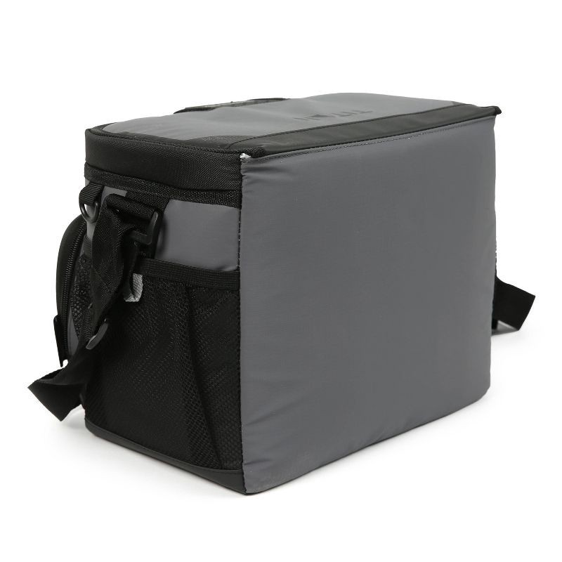 slide 3 of 15, Titan by Arctic Zone Deep Freeze Zipperless Hardbody 8qt Cooler - Sharkskin Gray, 8 qt