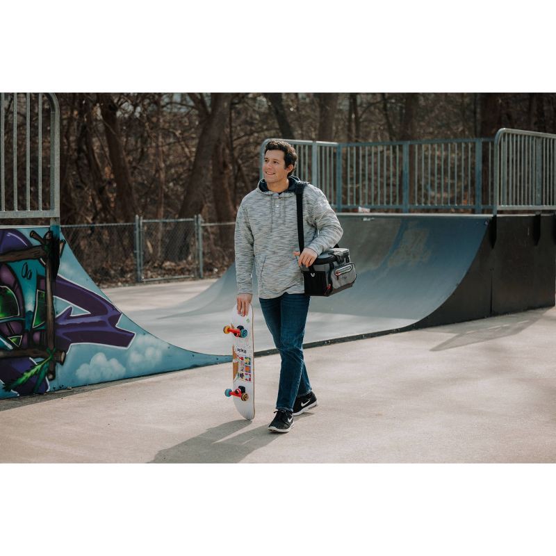 slide 13 of 19, Titan by Arctic Zone Deep Freeze Zipperless Hardbody 8qt Cooler - Sharkskin Gray, 8 qt