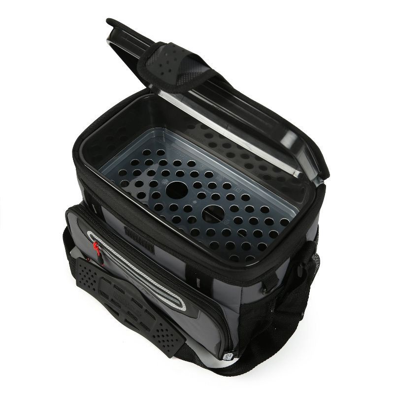 slide 4 of 19, Titan by Arctic Zone Deep Freeze Zipperless Hardbody 8qt Cooler - Sharkskin Gray, 8 qt