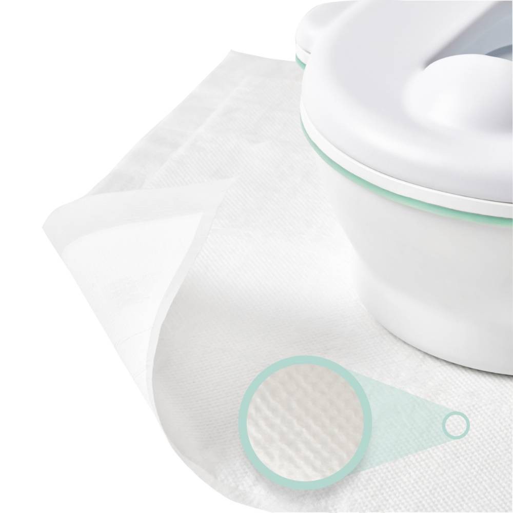 slide 7 of 10, Fridababy All-In-One Potty Kit Includes Grow-With-Me Potty, Toilet Topper, Step Stool and Cleanup Essentials, 1 ct
