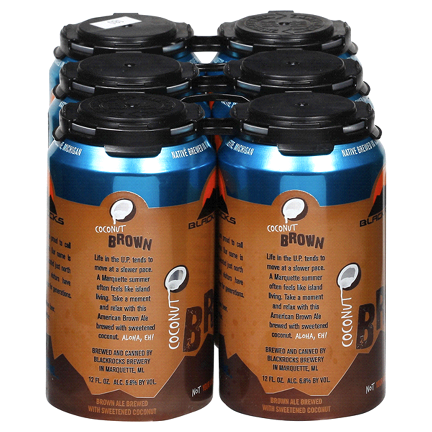 slide 2 of 4, Blackrocks Brewery Coconut Brown Ale, 6 ct; 12 oz