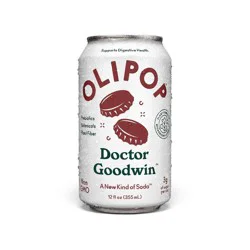 OLIPOP 9g Fiber Prebiotic Soda Doctor Goodwin - 12 fl oz Can