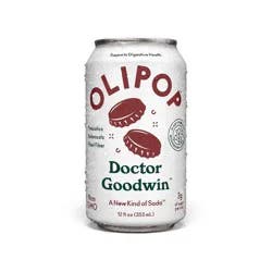 OLIPOP 9g Fiber Prebiotic Soda Doctor Goodwin - 12 fl oz Can