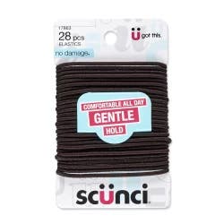 scünci Scunci No Damage Brown Hair Elastics