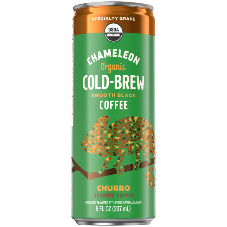 slide 1 of 6, Chameleon Cold-Brew Organic Churro Flavored Cold Brew Coffee, 8 oz