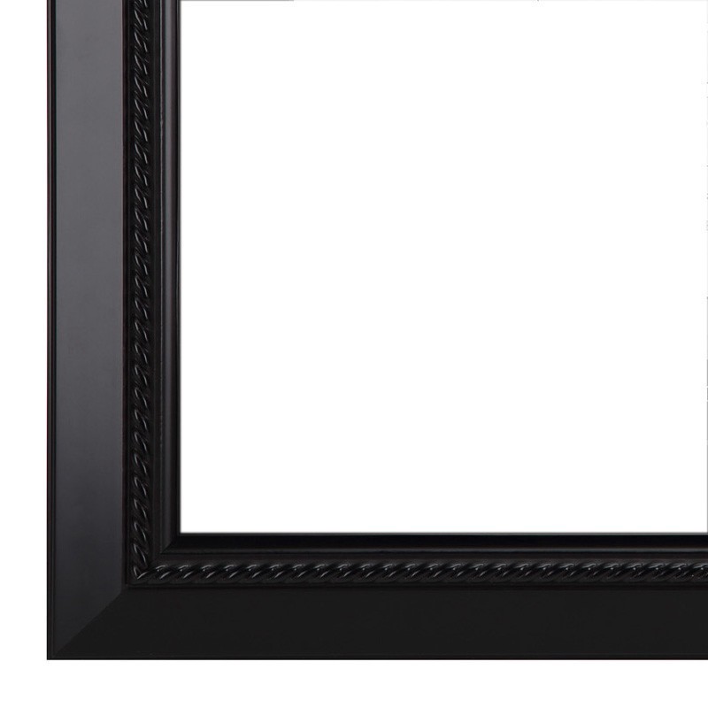 slide 2 of 3, 8.5" X 11" Black Document Frame With Mat By Studio Decor, 8.5 in x 11 in