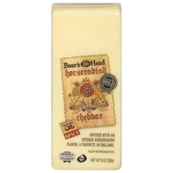 Boar's Head Horseradish Cheddar Cheese