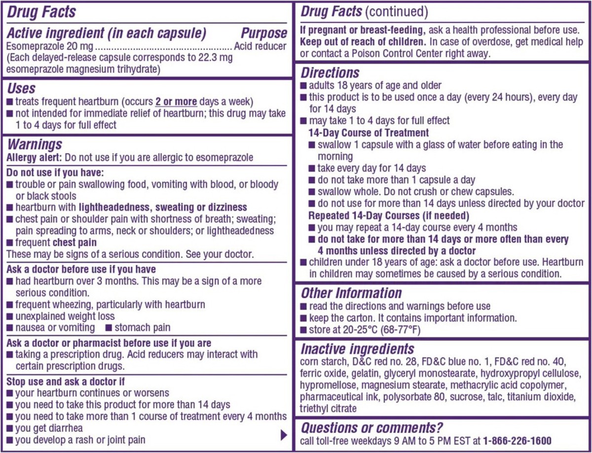 slide 2 of 13, Nexium 24HR Delayed Release Heartburn Relief Capsules with Esomeprazole Magnesium Acid Reducer - 42ct, 42 ct