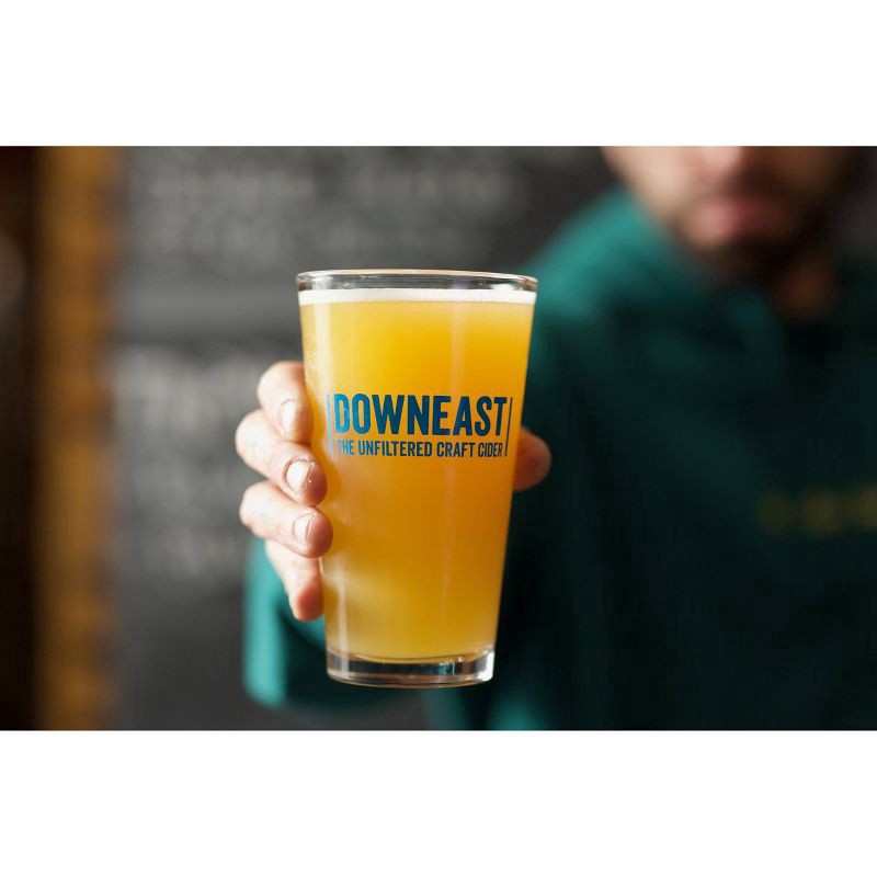 slide 2 of 5, Downeast Cider House Downeast Original Blend Unfiltered Hard Cider - 4pk/12 fl oz Cans, 4 ct; 12 fl oz