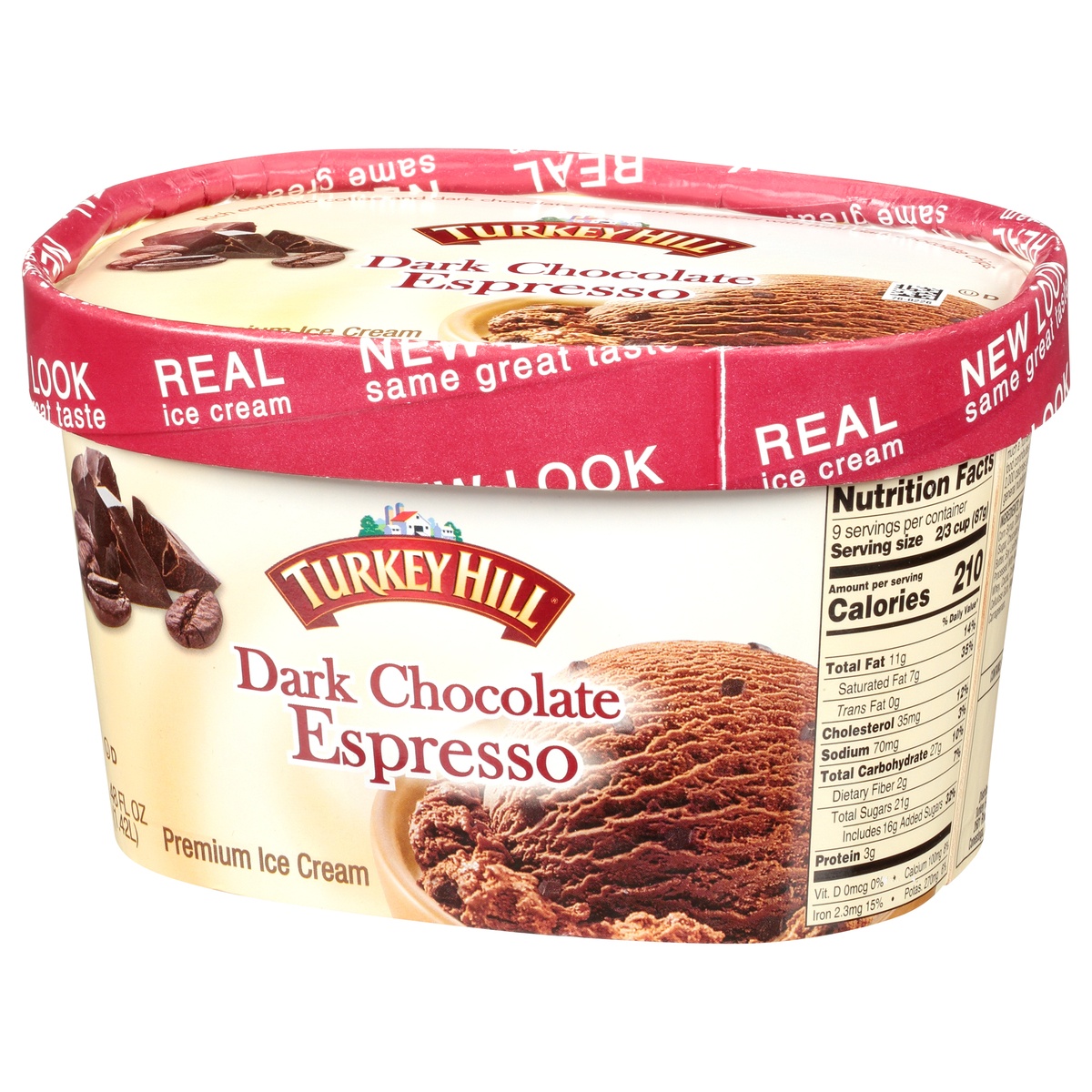 Turkey Hill Dairy Dark Chocolate Espresso Ice Cream 48 Fl Oz Shipt