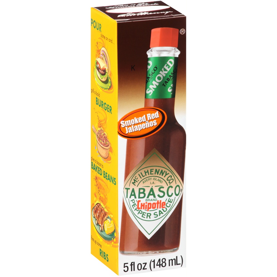slide 2 of 8, Tabasco Chipotle Pepper Sauce, 5 oz