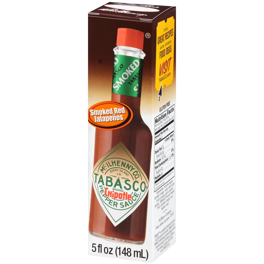 slide 3 of 8, Tabasco Chipotle Pepper Sauce, 5 oz