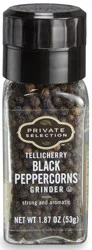 Private Selection Tellicherry Whole Black Pepper Grinder
