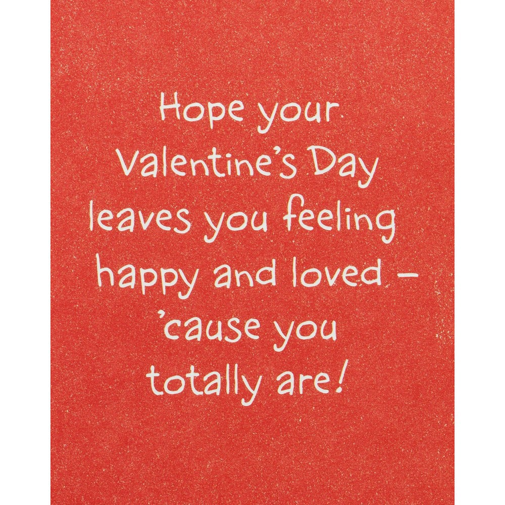 slide 4 of 5, American Greetings Valentine's Day Card for Kids (Hugs and Smiles), 1 ct