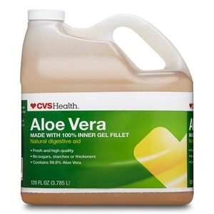 slide 1 of 1, CVS Health Aloe Vera Juice, 128 fl oz; 3.785 liter