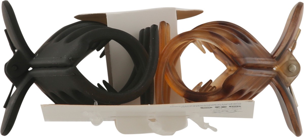 slide 3 of 9, gimMe Thick Hair Claw Clips 2 ea, 2 ct