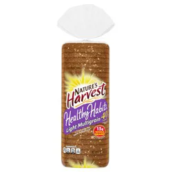 Nature's Harvest Healthy Habits Light Multigrain Bread, 20 oz