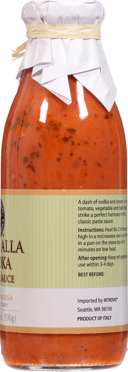 slide 4 of 13, Ritrovo Selections Sugo Alla Vodka Vodka Sauce - 17.6 oz, 17.6 oz