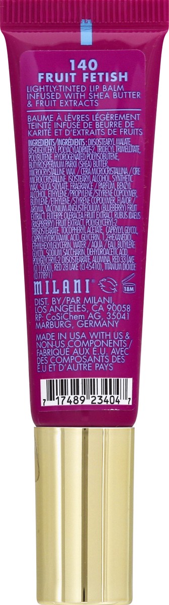 slide 2 of 9, Milani Fruit Fetish Blueberry Acai 140 Lip Balm 0.41 oz, 0.41 oz