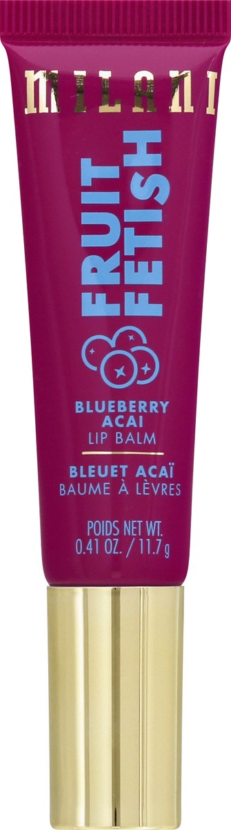 slide 3 of 9, Milani Fruit Fetish Blueberry Acai 140 Lip Balm 0.41 oz, 0.41 oz