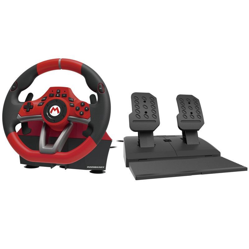 slide 3 of 6, Hori Nintendo Switch Mario Kart Racing Wheel Pro Deluxe, 1 ct