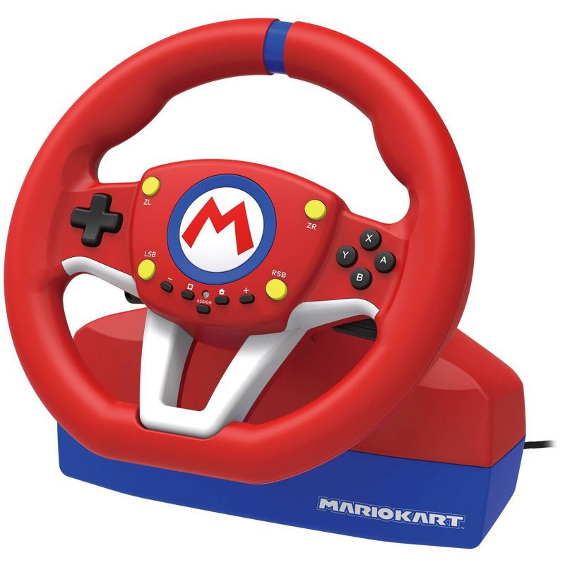 slide 2 of 6, Hori Nintendo Switch Mario Kart Racing Wheel Pro Mini, 1 ct