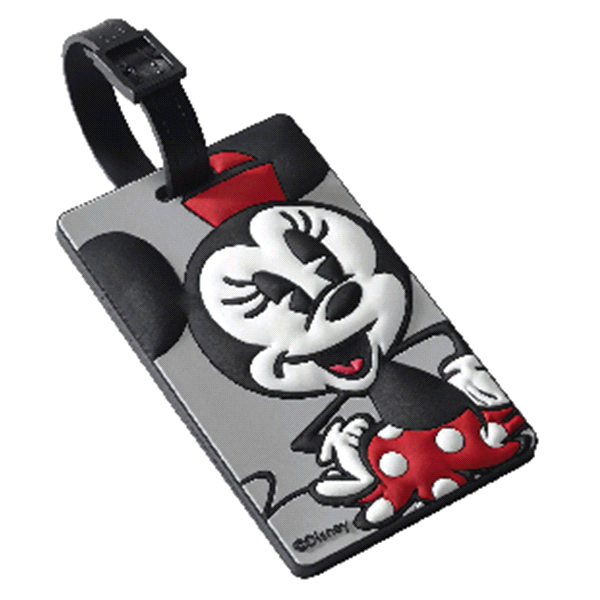 slide 1 of 1, Disney Minnie Luggage ID Tag, 1 ct