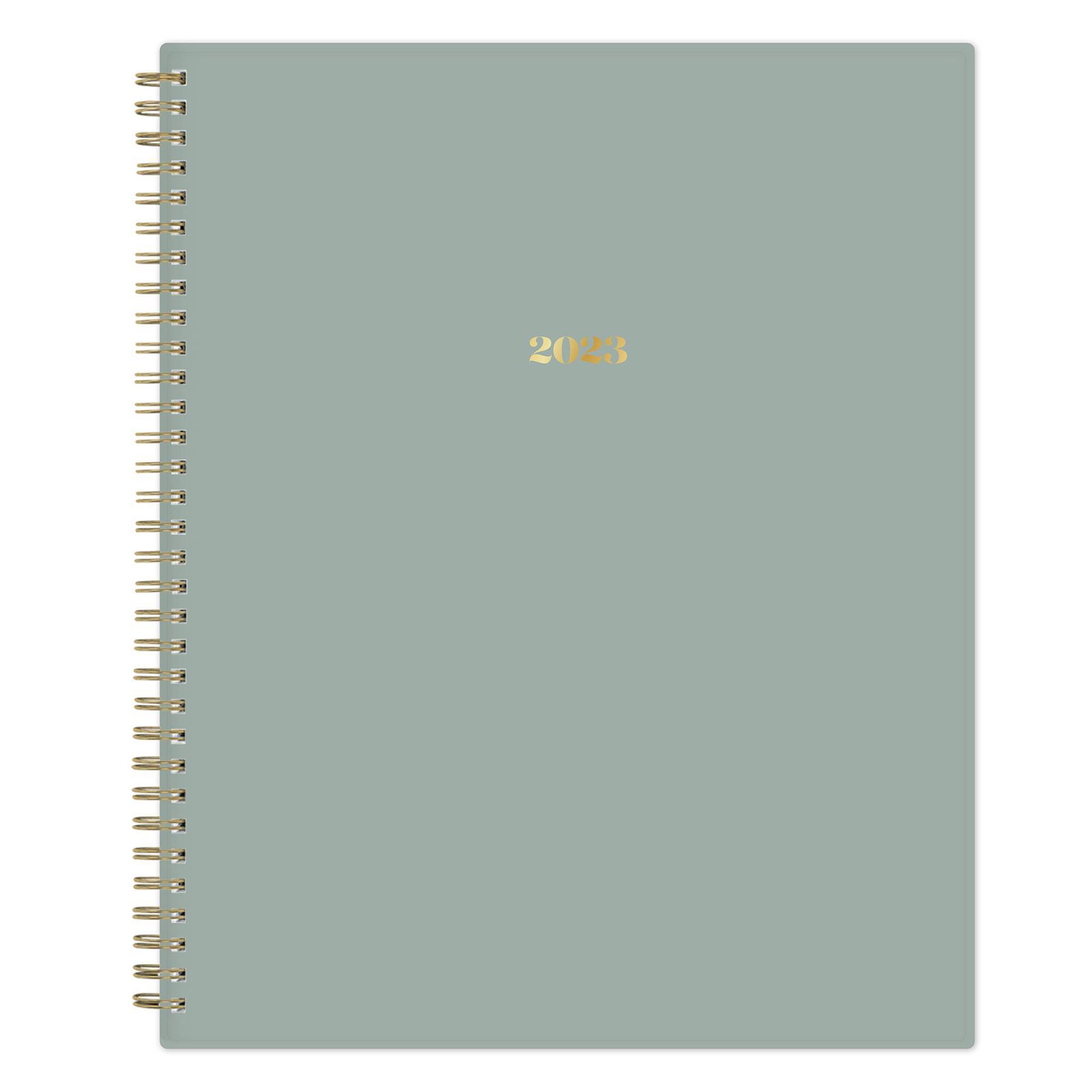 slide 1 of 9, Day Designer 2023 Planner Weekly/Monthly 8.5"x11" Desert Sage - The Everygirl for Blue Sky, 1 ct