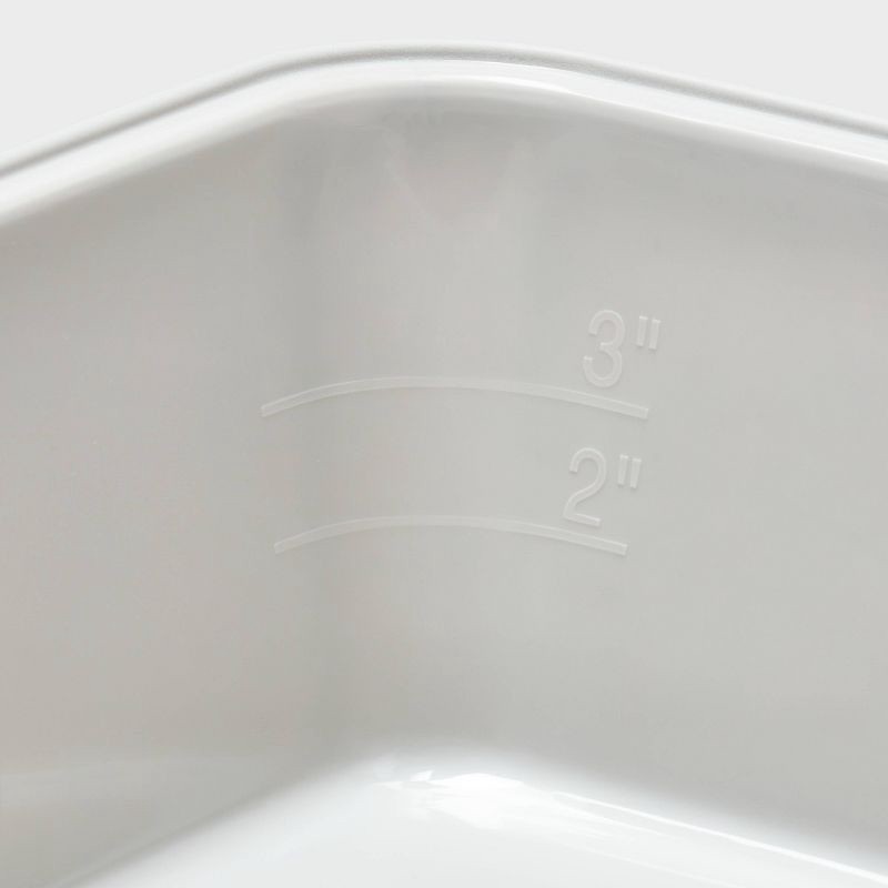 slide 3 of 3, Standard Waste Cat Pan - Gray - L - up&up™, 1 ct