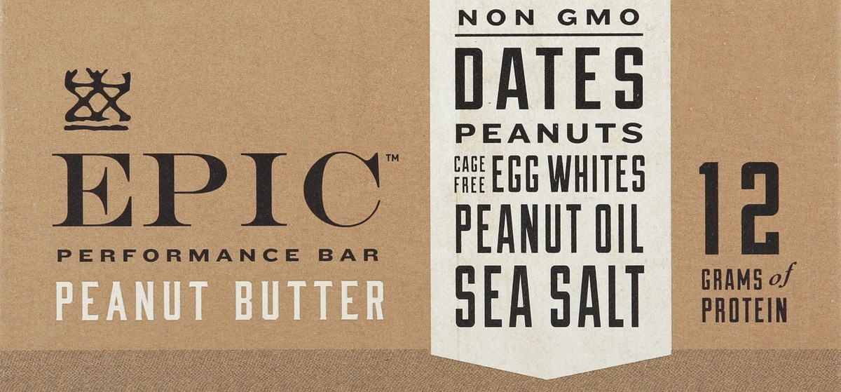 slide 5 of 6, Epic Peanut Butter Performance Bar, 9 ct; 1.9 oz