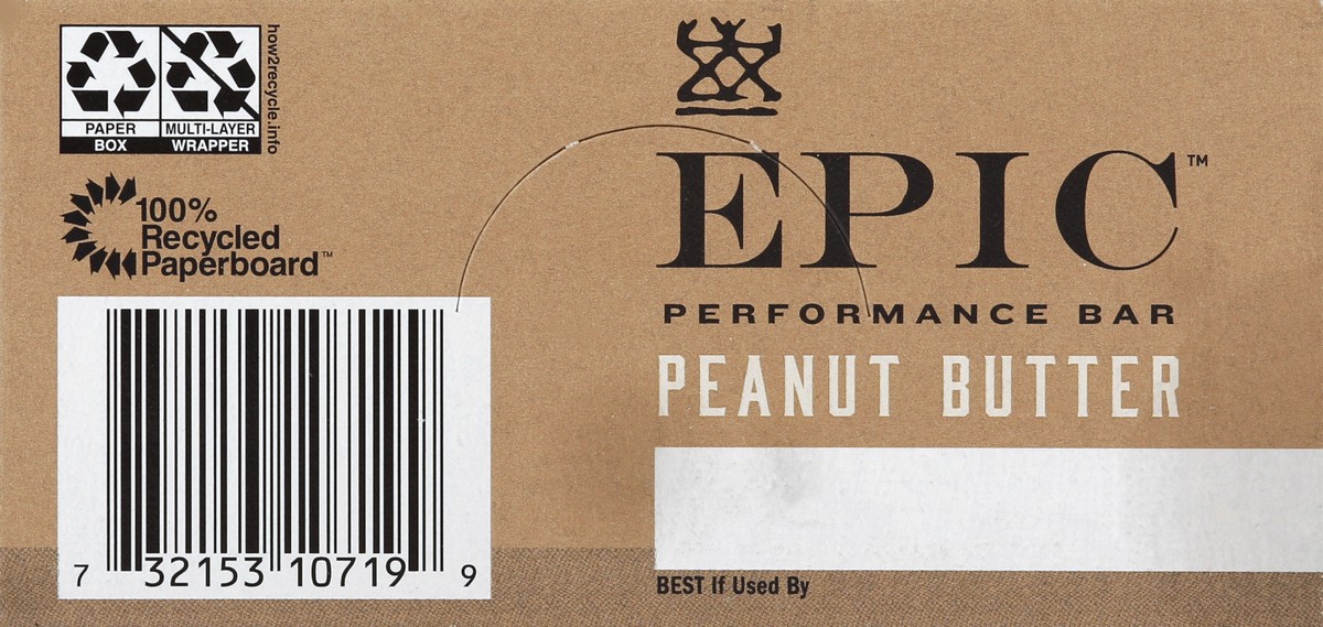 slide 6 of 6, Epic Peanut Butter Performance Bar, 9 ct; 1.9 oz