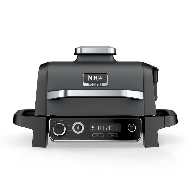 slide 2 of 16, Ninja Woodfire Outdoor Grill & Smoker, 7-in-1 Master Grill, BBQ Smoker and Air Fryer with Woodfire Technology - OG701, 1 ct