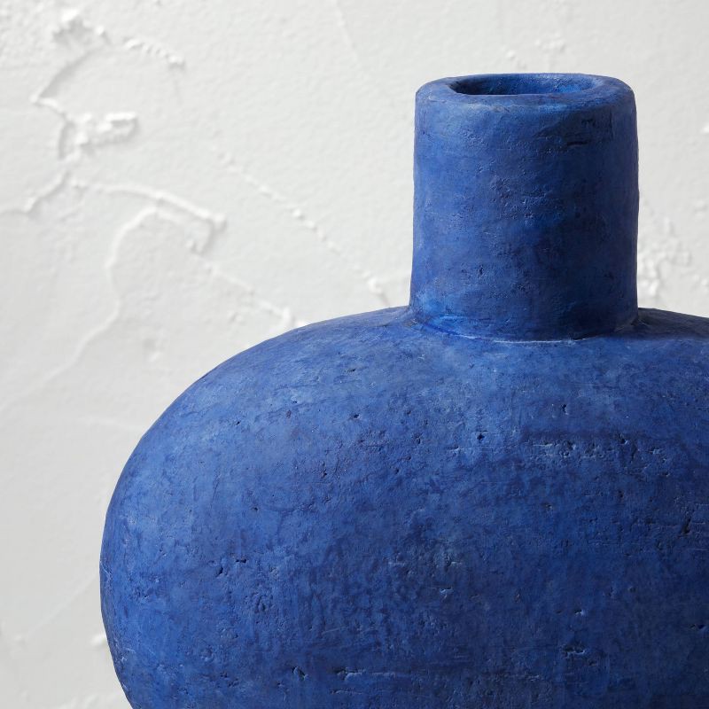 Ceramic Figural Vase Blue Opalhouse designed with Jungalow 1 ct Shipt