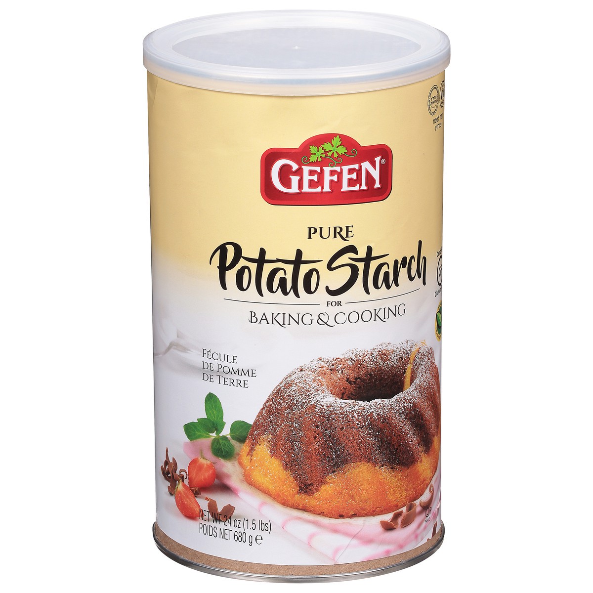 slide 2 of 9, Gefen Canned Potato Starch, 24 oz